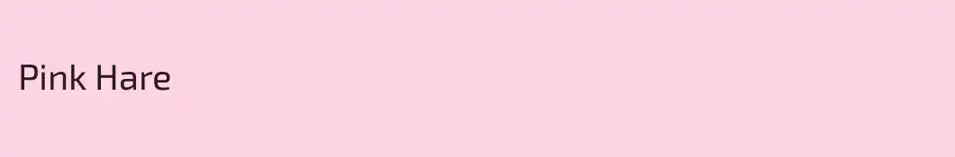 Pink Hare